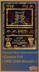 Ancient Mew (IV) - PROMO - 1999-2000 International Cosmos Foil